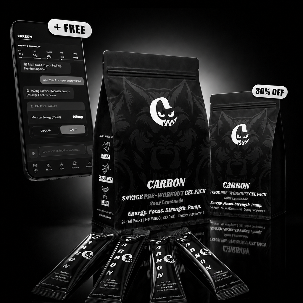 Extra 24-Pack • Pre-Workout • Gels