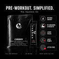 CARBON BLACK • Pre-Workout • Gel-Pack