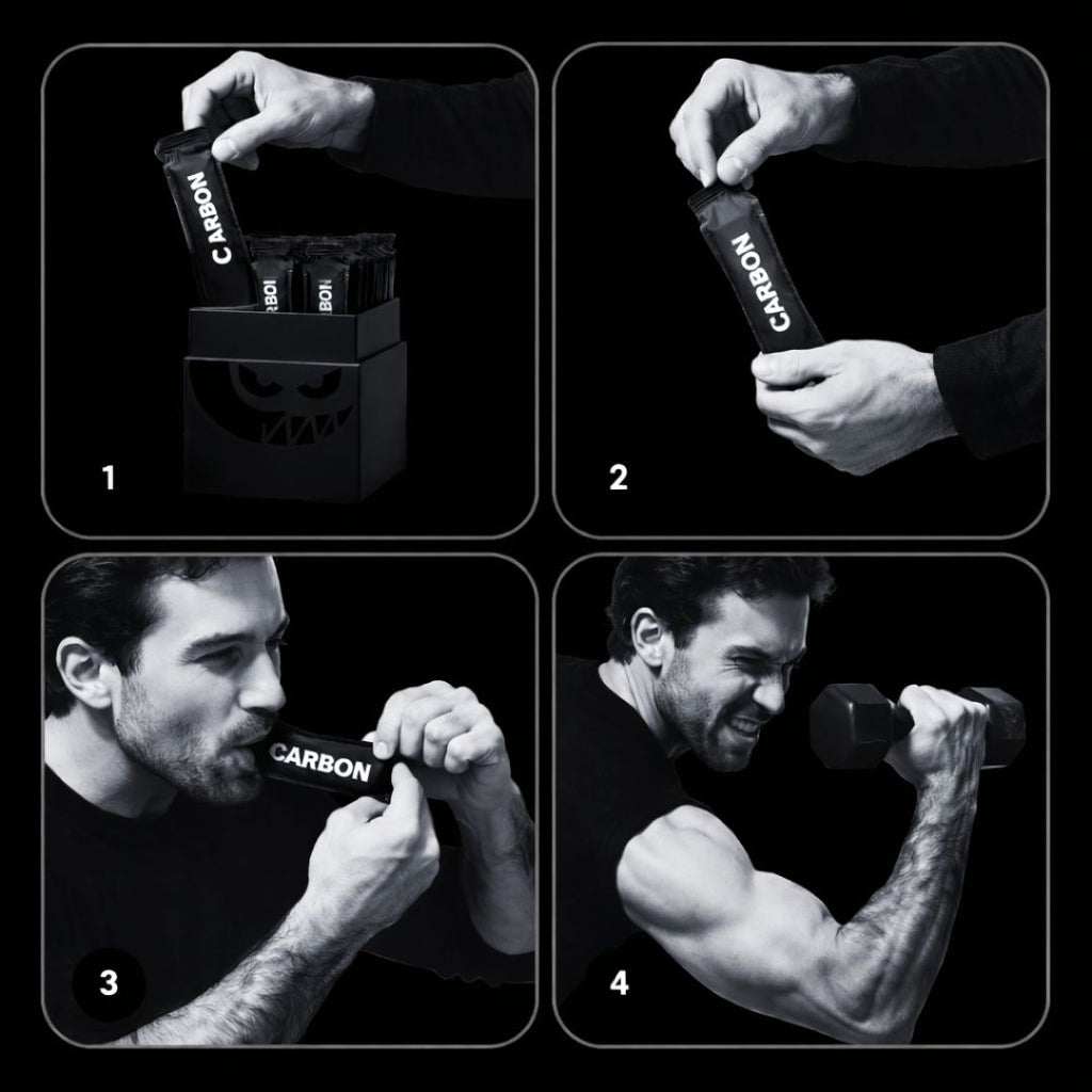 CARBON SAVAGE • Pre-Workout • Gel-Pack PRE-ORDER