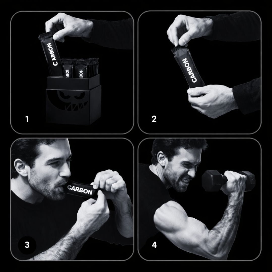 CARBON SAVAGE • Pre-Workout • Gel-Pack PRE-ORDER