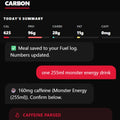 Caffeine + Fitness Tracker App