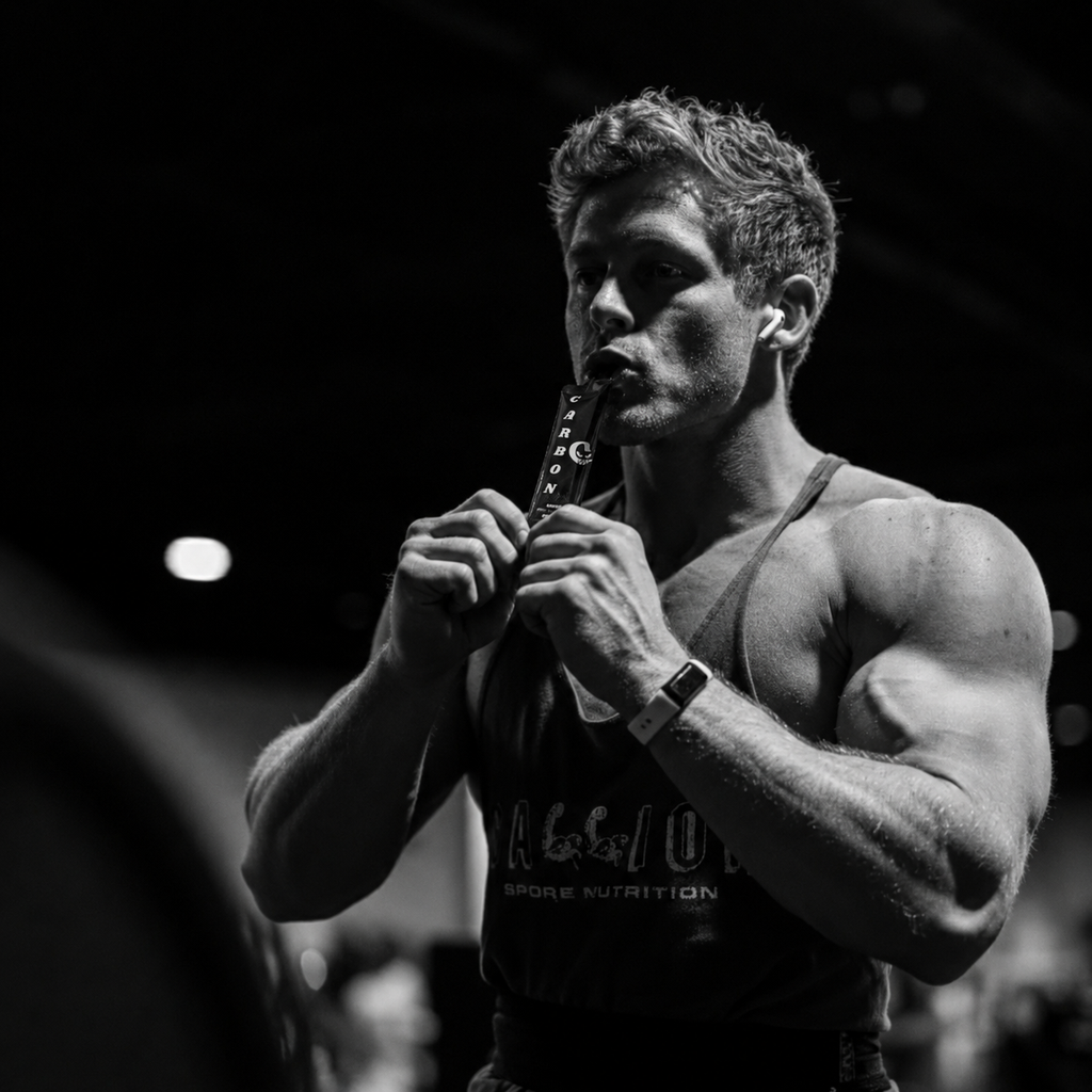 CARBON BLACK • Pre-Workout • Gel-Packs